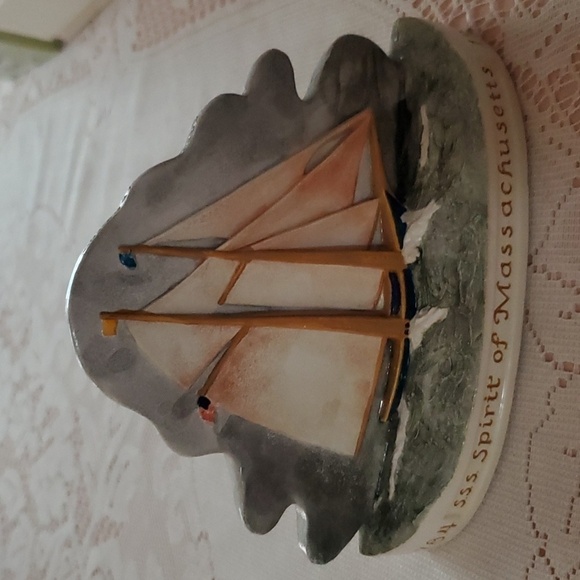 Vintage Collectable Sebastian Miniatures SSS Spirit of Massachusetts 1984 - Picture 1 of 7